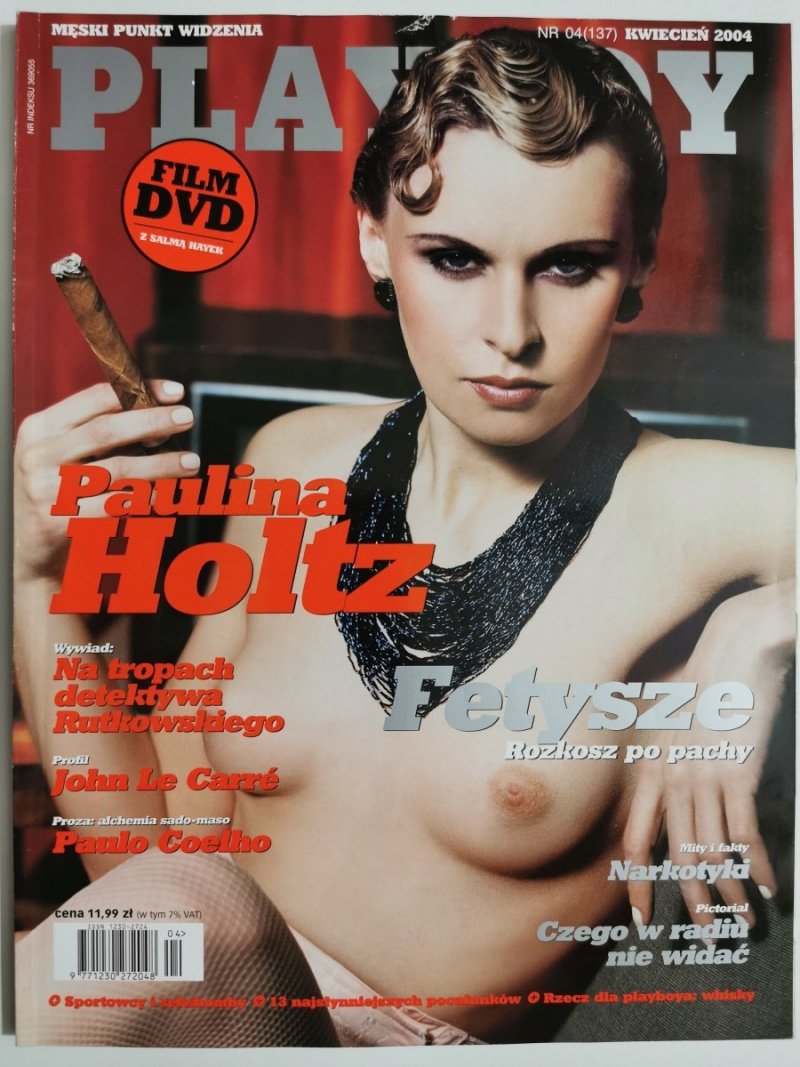 PLAYBOY NR 04 (137) KWIECIEŃ 2004 PAULINA HOLTZ 