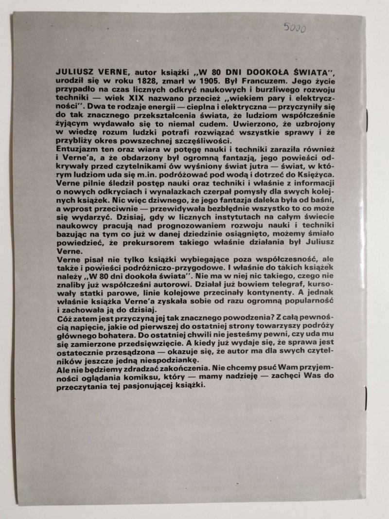 W 80 DNI DOOKOŁA ŚWIATA 1991