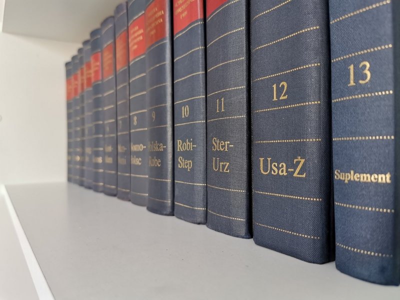 Wielka Encyklopedia Powszechna PWN Komplet 13 tomów