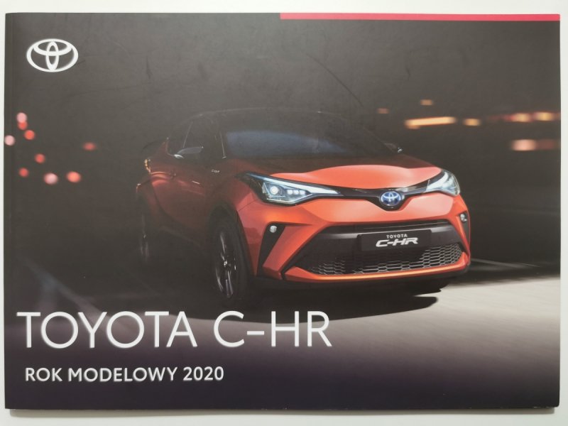 TOYOTA C-HR ROK MODELOWY 2020