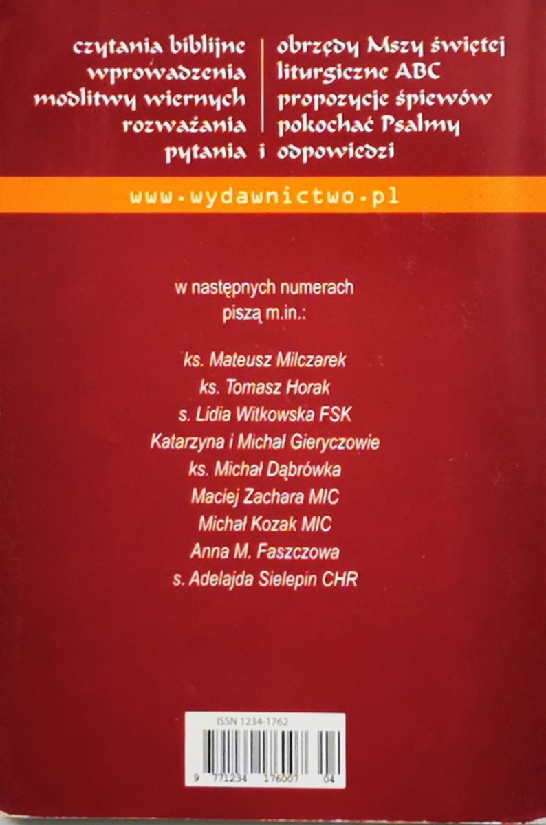 OREMUS. TEKSTY LITURGII MSZY ŚWIĘTEJ KWIECIEŃ 2020