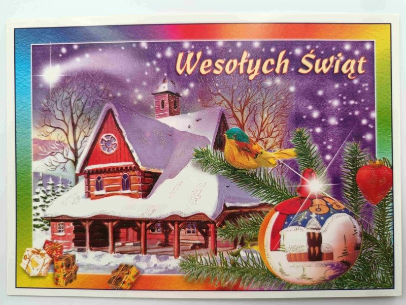POL MAK WESOŁYCH ŚWIĄT KOLOROWA RAMKA