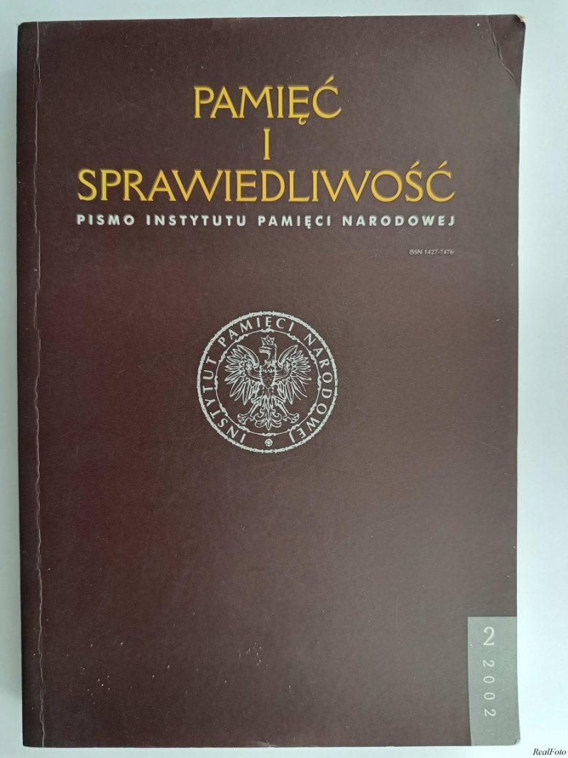 PAMIĘĆ I SPRAWIEDLIWOŚĆ 2 (2) 2002