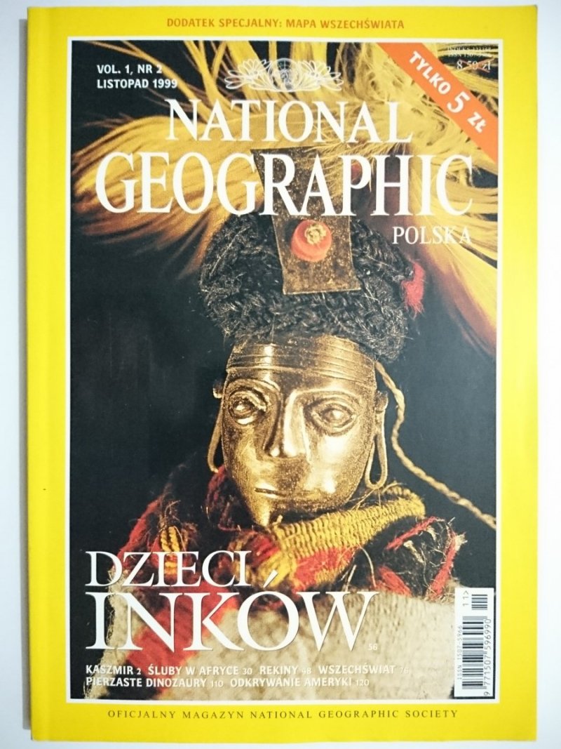 NATIONAL GEOGRAPHIC POLSKA NR 11-1999