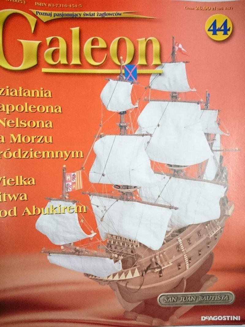 GALEON 44 DZIAŁANIA NAPOLEONA I NELSONA... (2003)