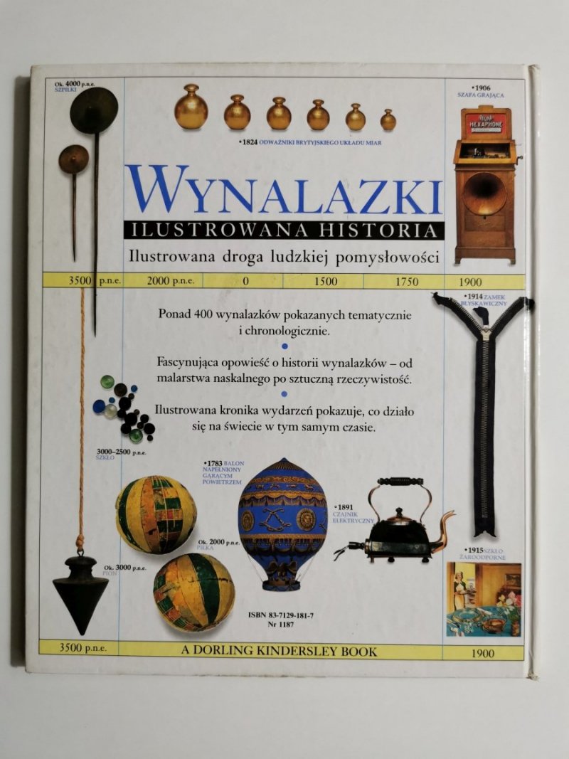 WYNALAZKI ILUSTROWANA HISTORIA - Richard Platt 