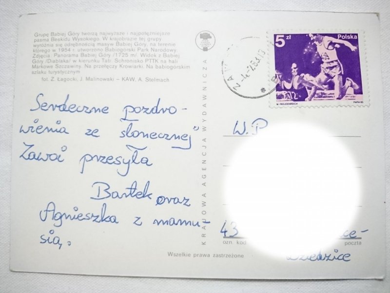 GRUPA BABIEJ GÓRY. PIĘĆ UJĘĆ FOT. ŁAGOCKI I INNI