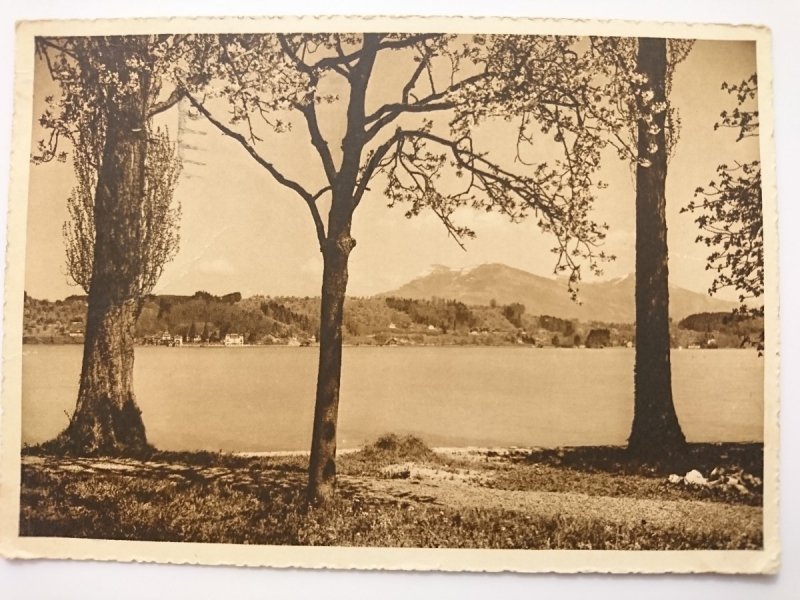 RICHARD WAGNER – MUSEUM. TRIBSCHEN LUZERN. BLICK GEGEN DIE RIGI