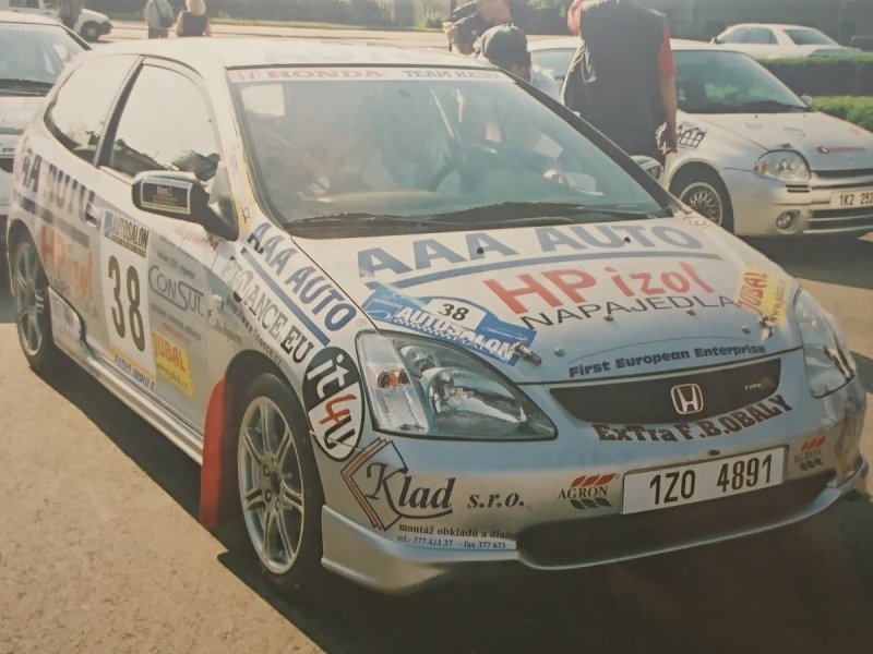RAJD WRC 2005 ZDJĘCIE NUMER #115 HONDA CIVIC