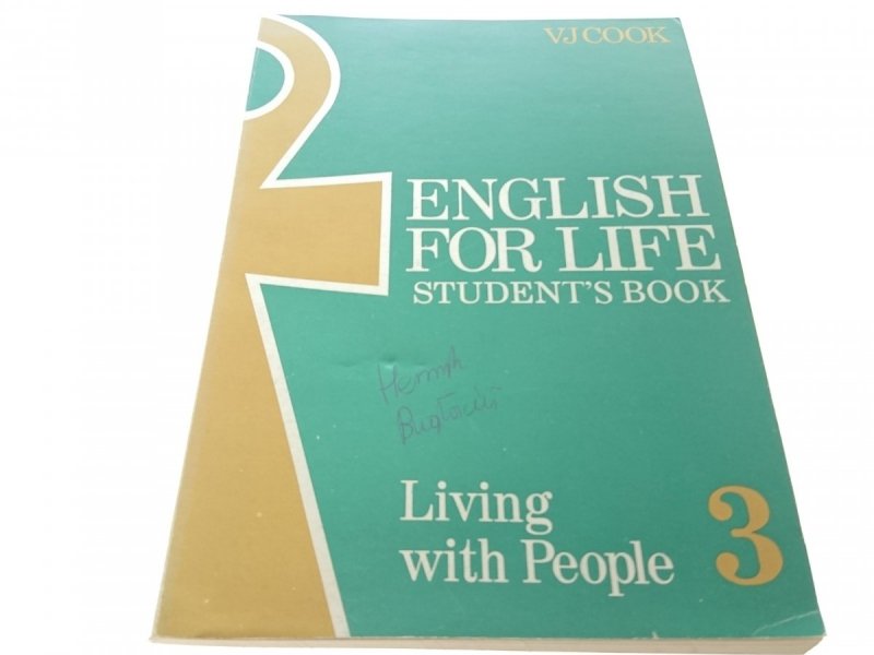 ENGLISH FOR LIFE 3 LIVING WITH PEOPLE STUDENT BOOK