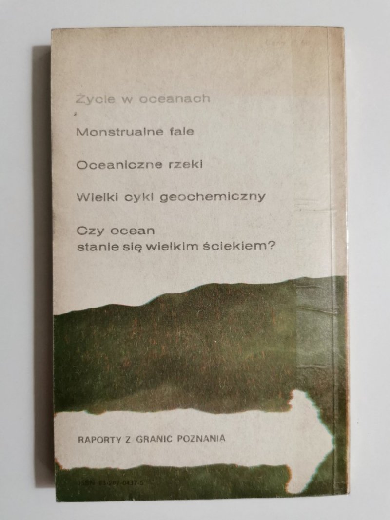 NA POCZĄTKU BYŁ OCEAN - Krzysztof Szymborski 1982