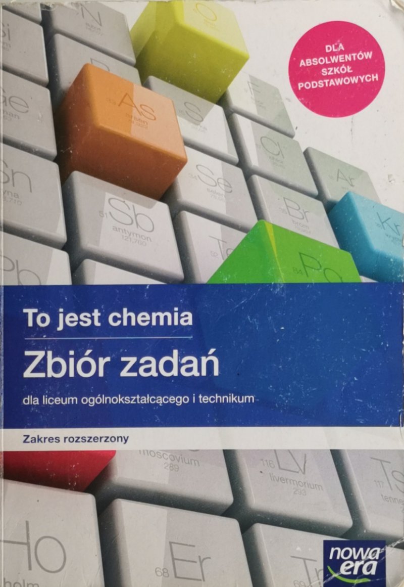 TO JEST CHEMIA ZBIÓR ZADAŃ – ZR
