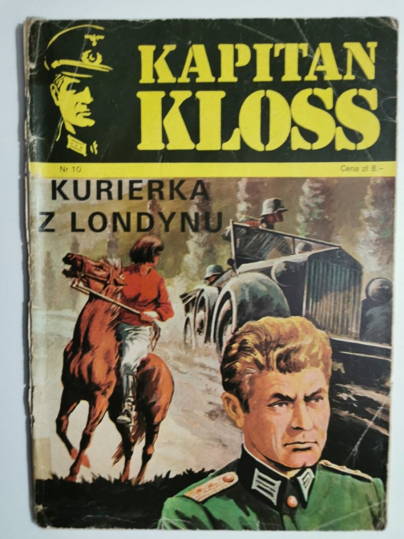 KAPITAN KLOSS NR 10 KURIERKA Z LONDYNU