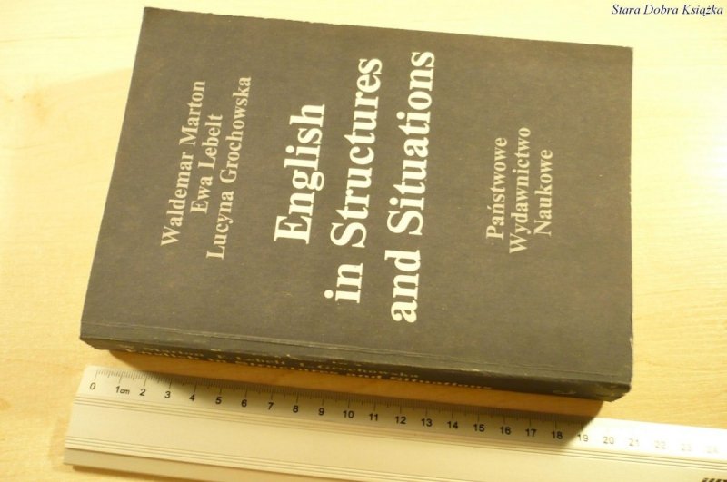 ENGLISH IN STRUCTURES AND SITUATIONS - Marton 1985