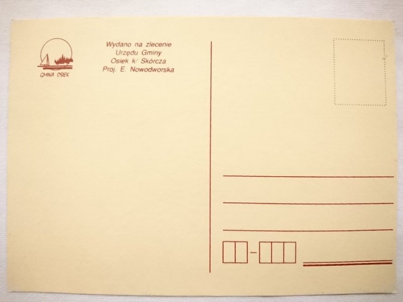 POZDROWIENIA Z OSIEKA PROJ. E. NOWODWORSKA