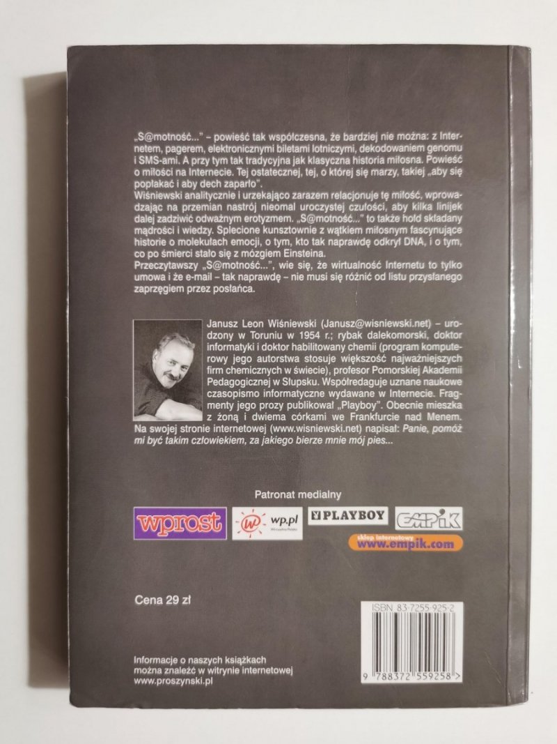 SAMOTNOŚĆ W SIECI - Janusz L. Wiśniewski 