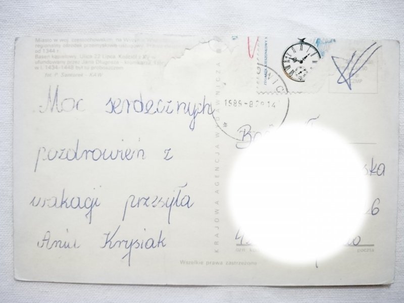KŁOBUCK. TRZY UJĘCIA FOT. SANTOREK