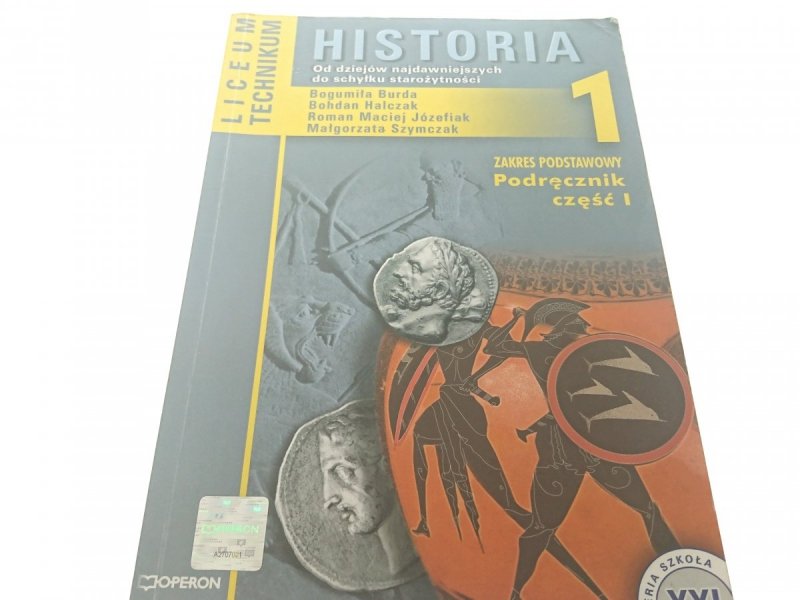 HISTORIA 1 PODRĘCZNIK CZĘŚĆ 1 - Burda 2007