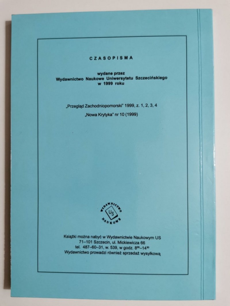 STUDIA MARITIMA VOLUME XII - Edward Włodarczyk 1999