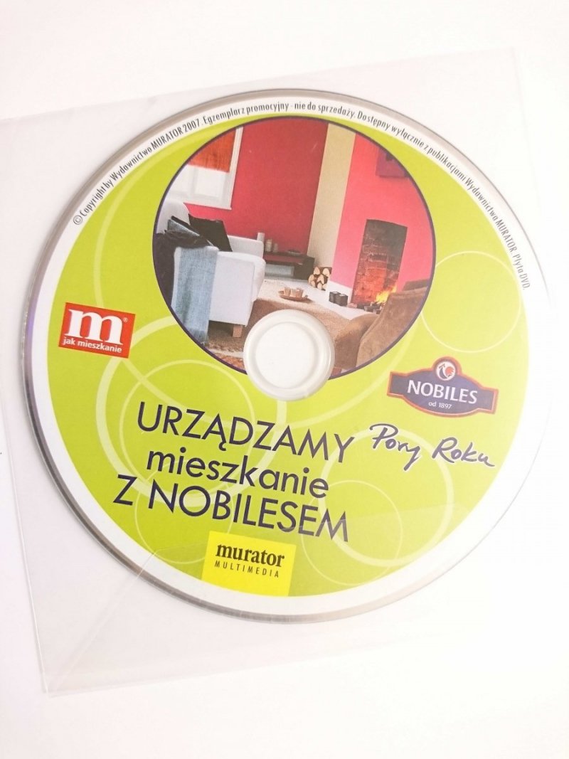 M JAK MIESZKANIE. URZĄDZAMY MIESZKANIE Z NOBILESEM PŁYTA CD