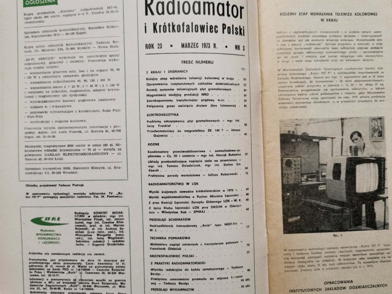 Radioamator i krótkofalowiec 3/1973