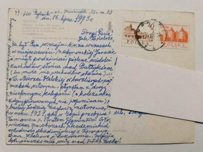 PSZCZYNA. MUZEUM – ZAMEK Z XV WIEKU FOT. JABŁOŃSKI