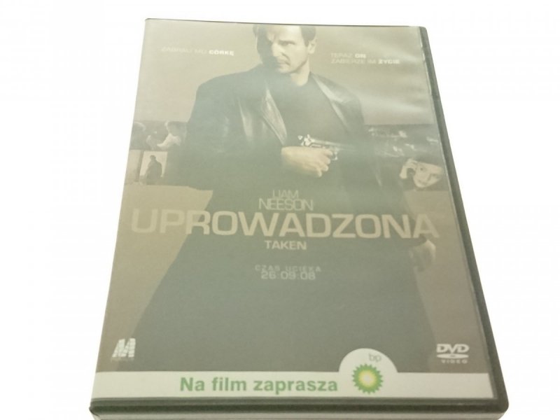 UPROWADZONA TAKEN. LIAM NEESON. FILM DVD