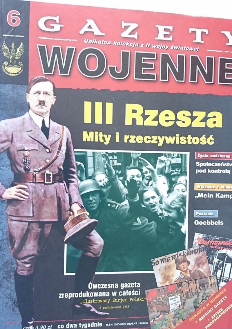 GAZETY WOJENNE 6 II RZESZA MITY I RZECZYWISTOŚĆ