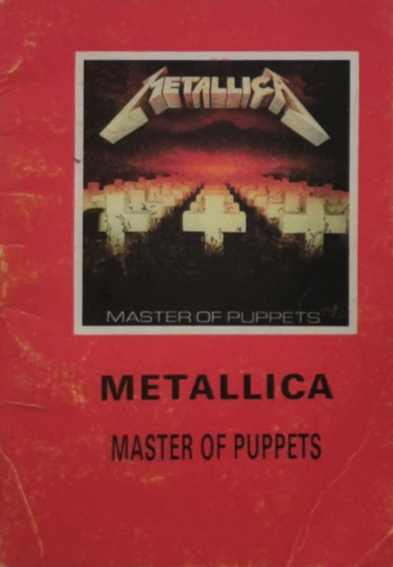 METALLICA MASTER OF PUPPETS. TEKST