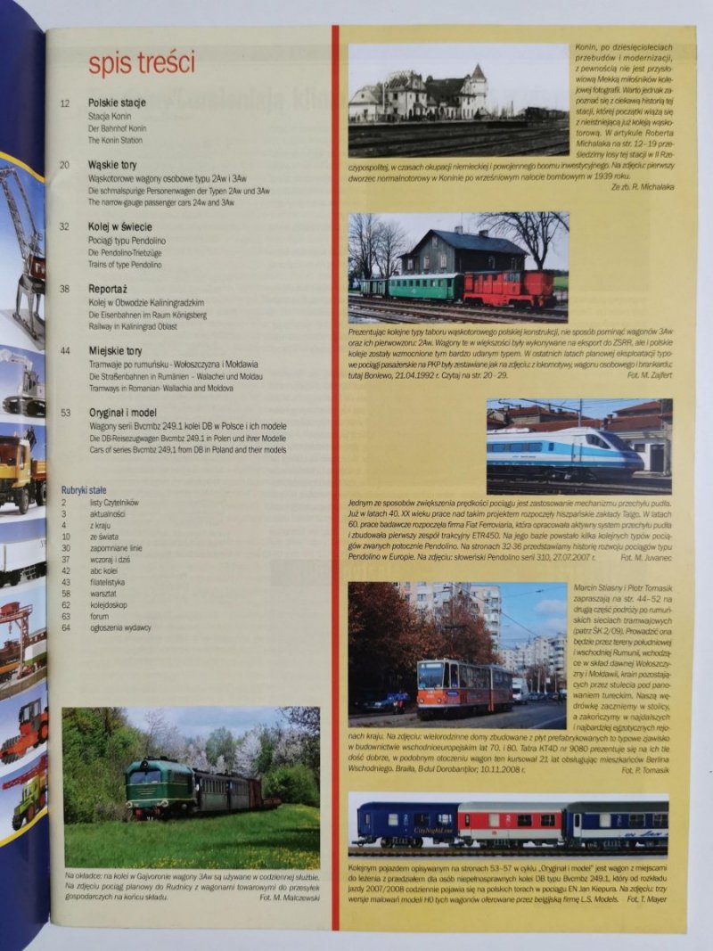 Miesięcznik. Świat kolei 04/2009