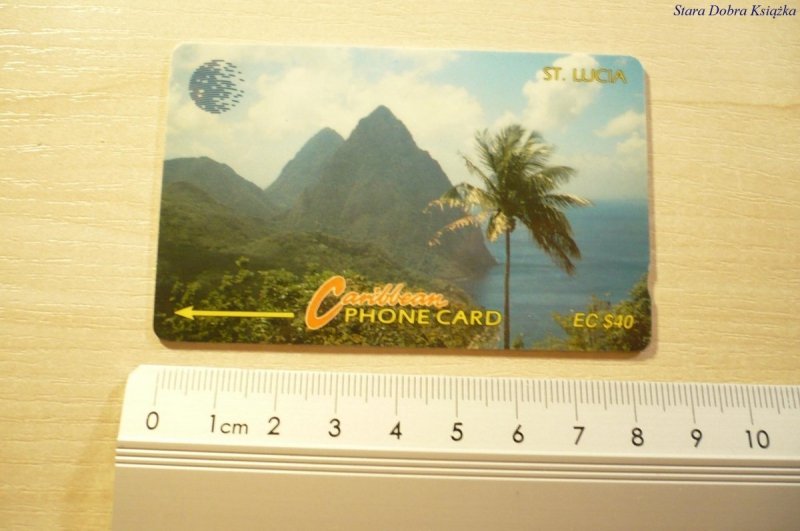 CARIBBEAN PHONE CARD EC $40