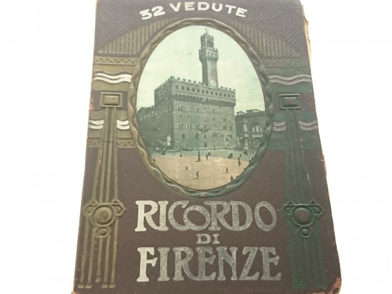 RICORDO DI FIRENZE.32 WIDOKÓWKI Z OPISEM