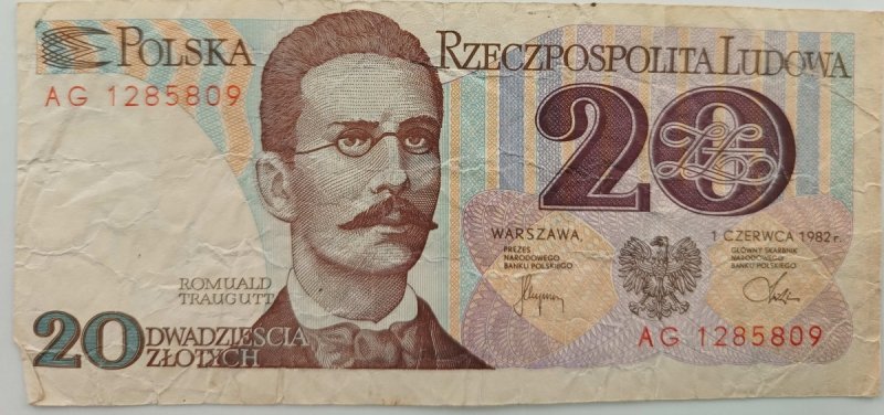 DWADZIEŚCIA ZŁOTYCH AG 1285809
