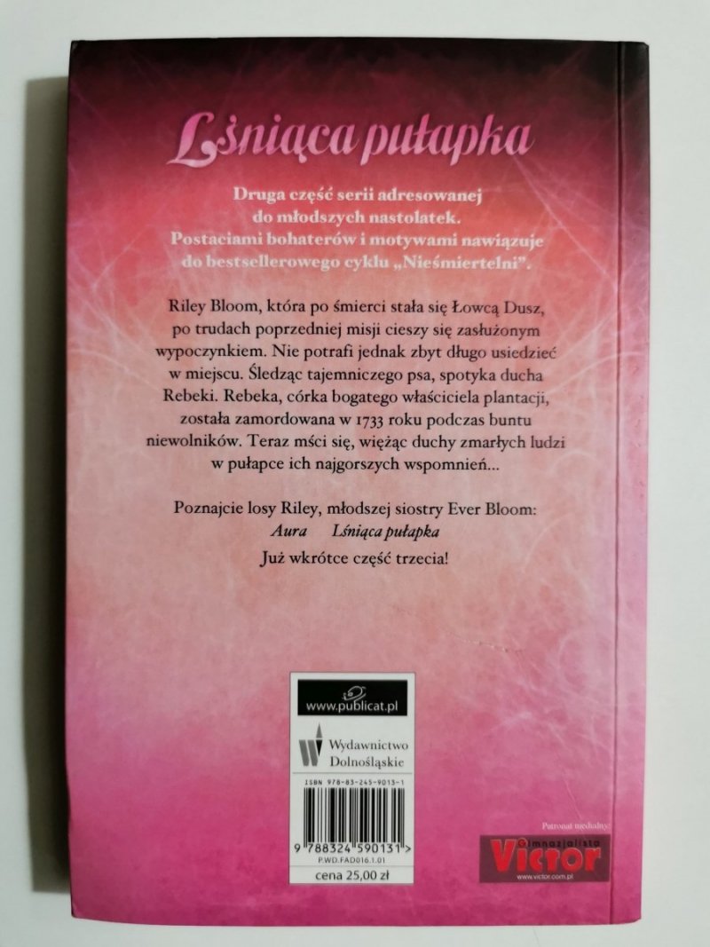 LŚNIĄCA PUŁAPKA - Alyson Noel 