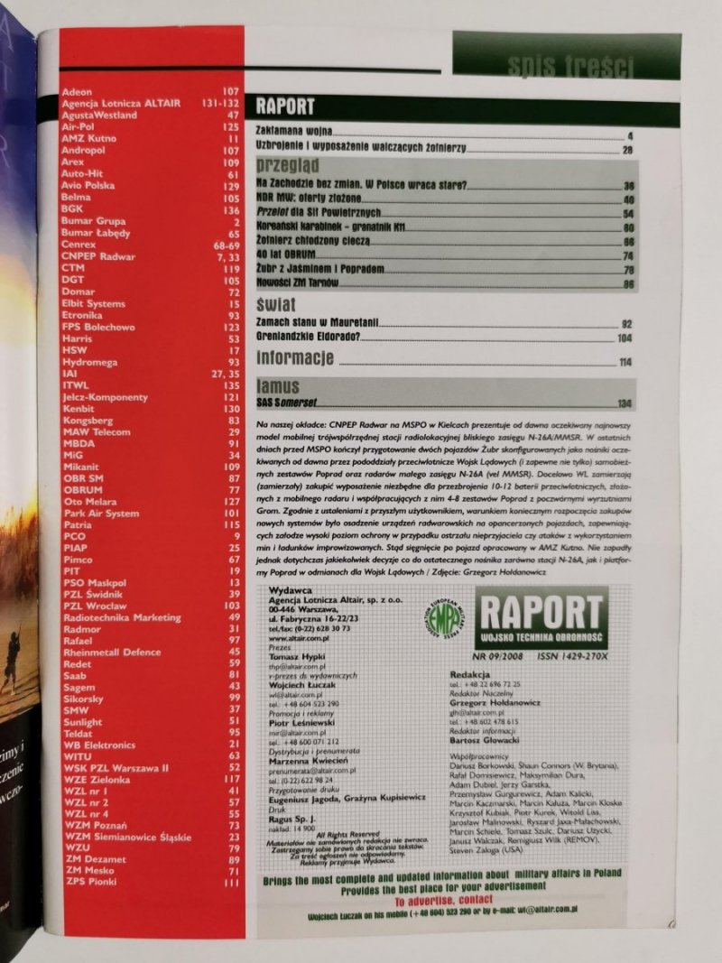 RAPORT 09 2008 