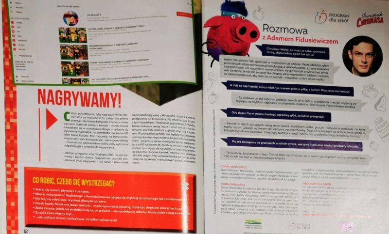 MINECRAFT NUMER 4/2018 PODRÓŻUJ CZAS NA PRZYGODĘ