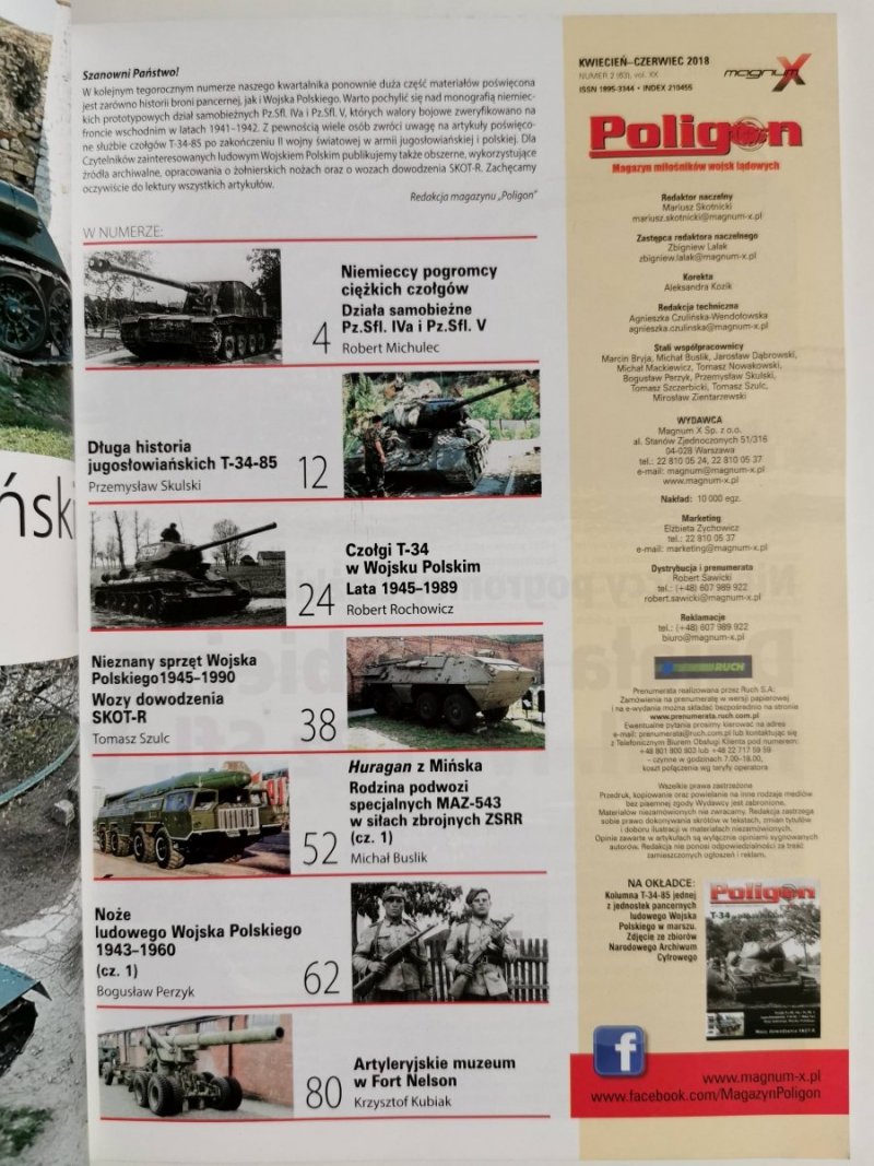 POLIGON NUMER 2 (63) KWIECIEŃ-CZERWIEC 2018