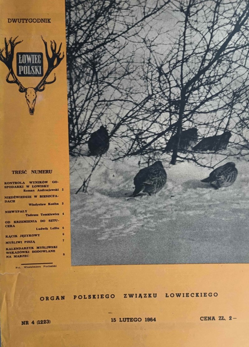 ŁOWIEC POLSKI NR 4/1964