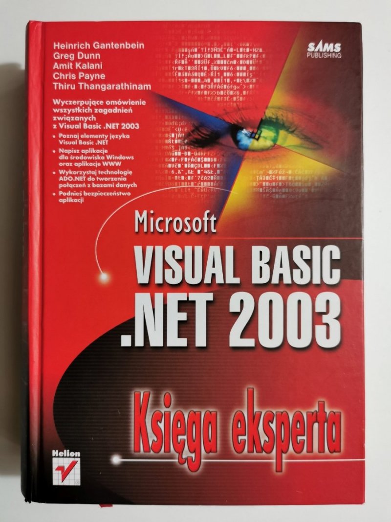 MICROSOFT VISUAL BASIC .NET 2003 KSIĘGA EKSPERTA 