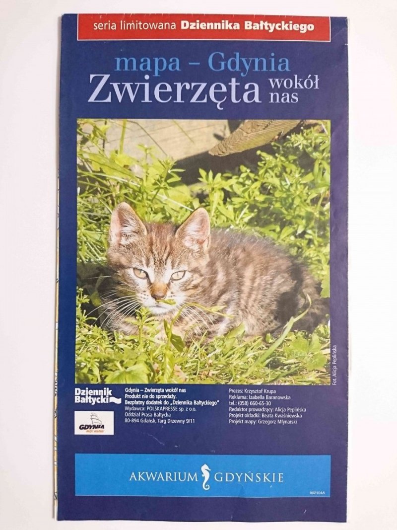 MAPA – GDYNIA ZWIERZĘTA WOKÓŁ NAS 