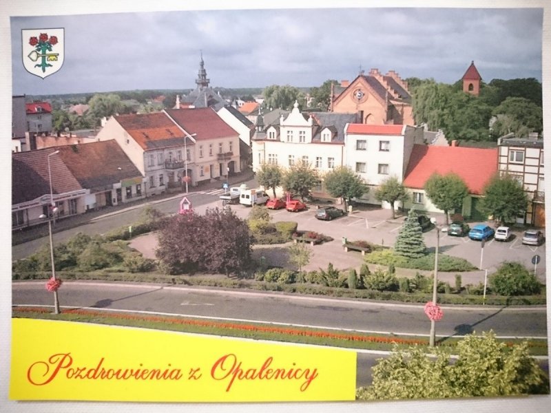 POZDROWIENIA Z OPALENICY. RYNEK W OPALENICY FOT. A. MROCZEK
