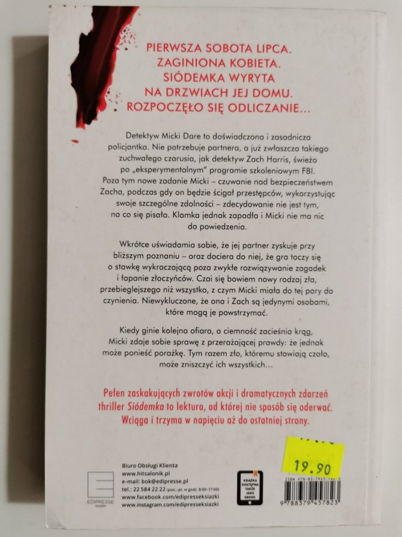 SIÓDEMKA - Erica Spindler 