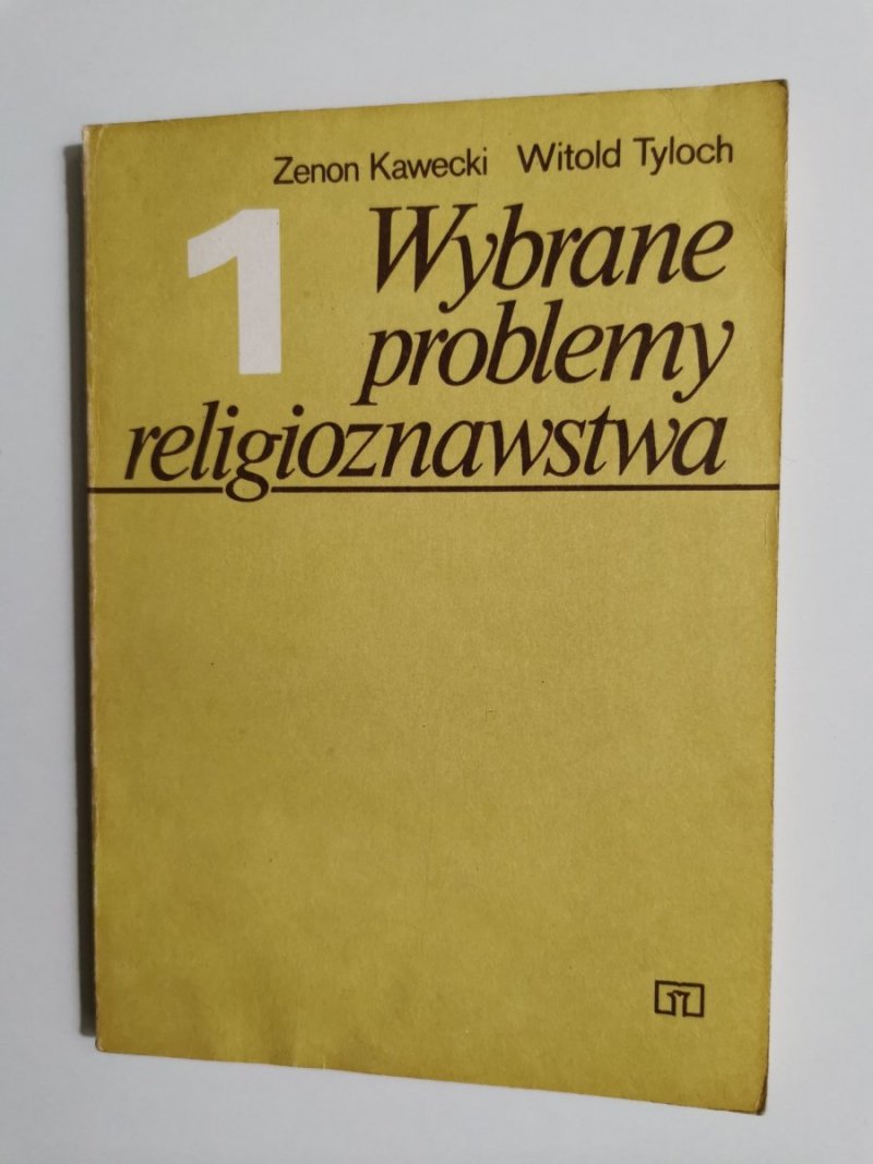 WYBRANE PROBLEMY RELIGIOZNAWSTWA CZĘŚĆ 1 - Zbigniew Kawecki 1987