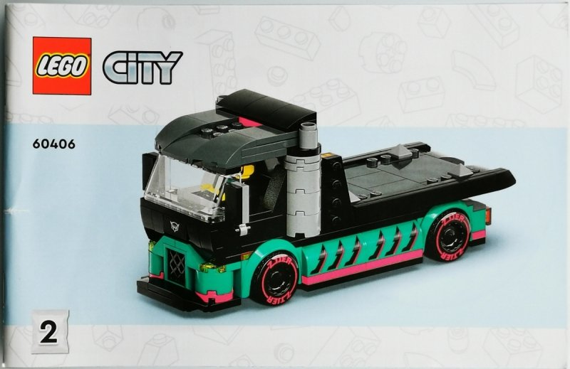 INSTRUKCJA.  LEGO CITY 60406 – 2   