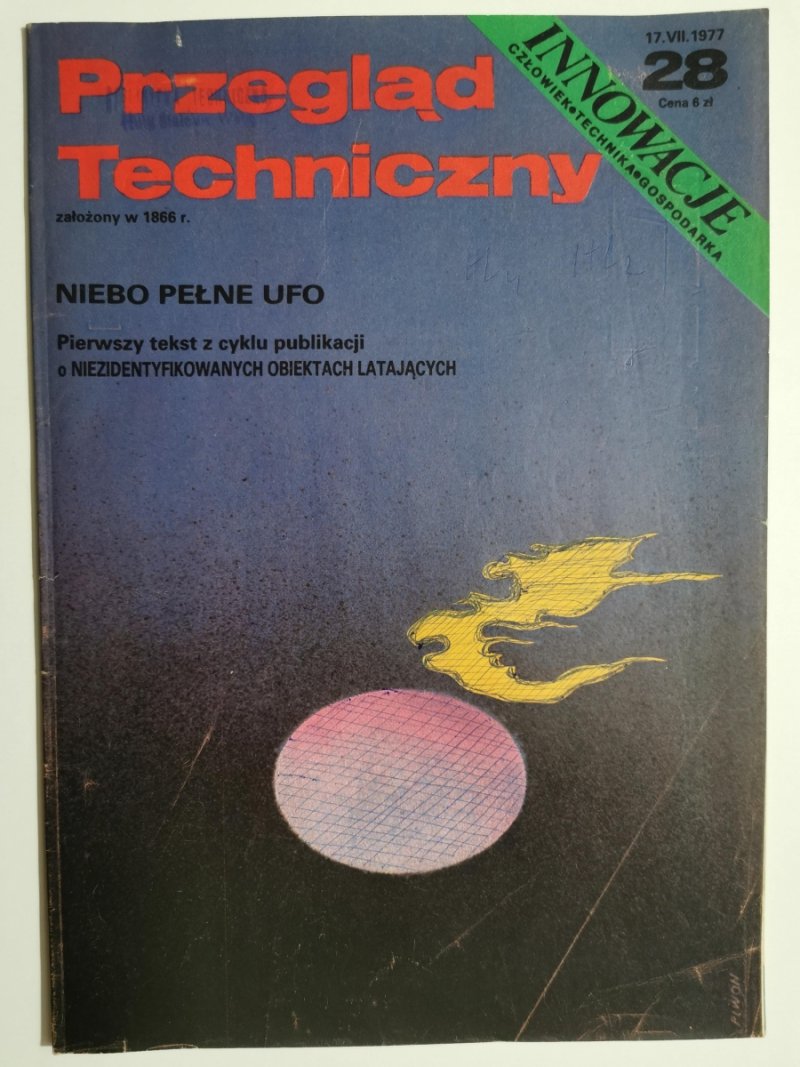 PRZEGLĄD TECHNICZNY INNOWACJE NR 28/17.VII.1977
