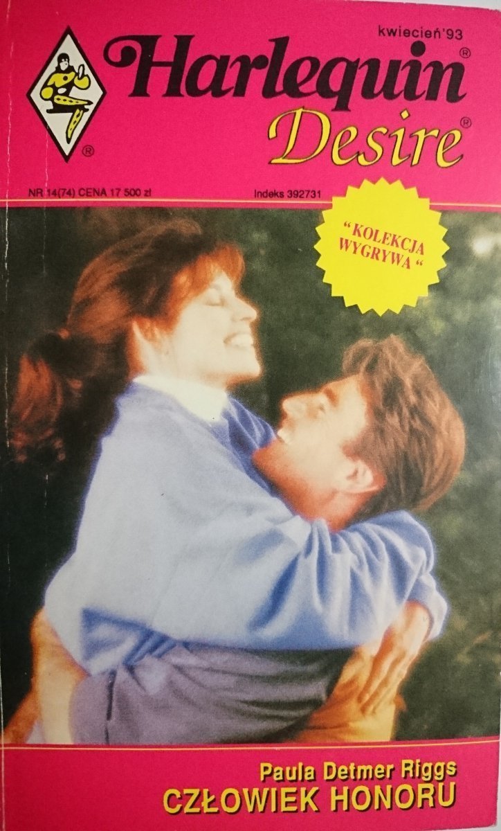 CZŁOWIEK HONORU - Paula Detmer Riggs 1993