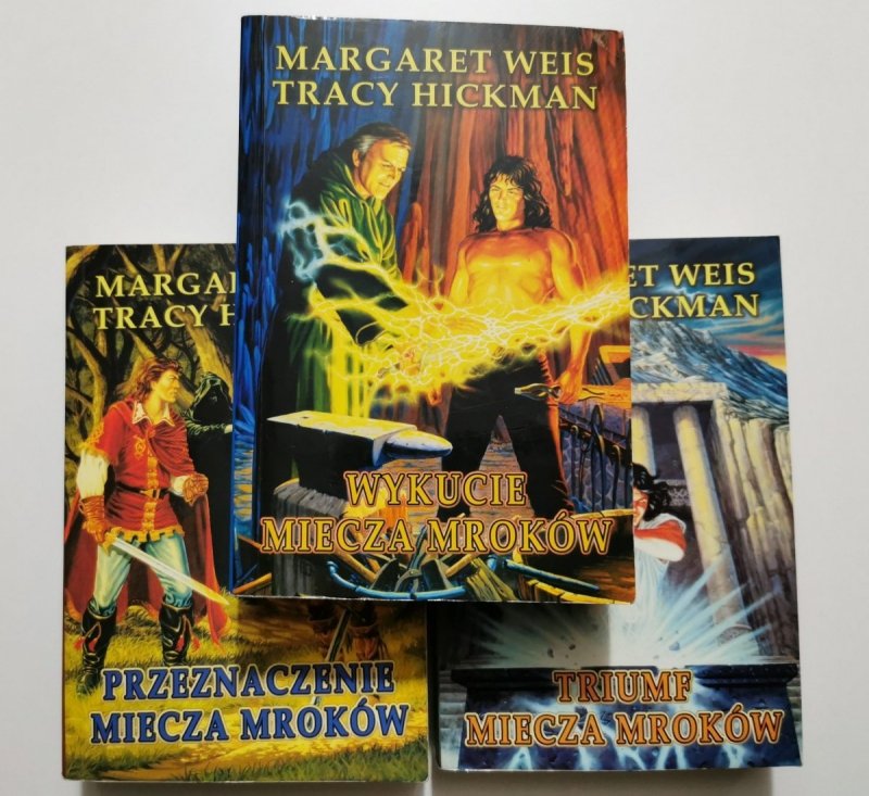 MIECZ MROKÓW TRYLOGIA - Margaret Weis, Tracy Hickman 