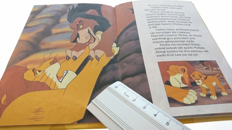 DISNEY. KRÓL LEW 1998