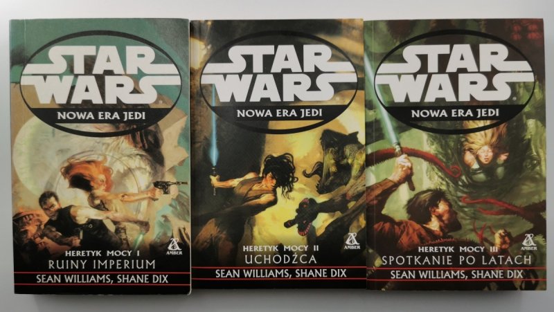 STAR WARS NOWA ERA JEDI. HERETYK MOCY TOM 1, 2 I 3 - Sean Williams