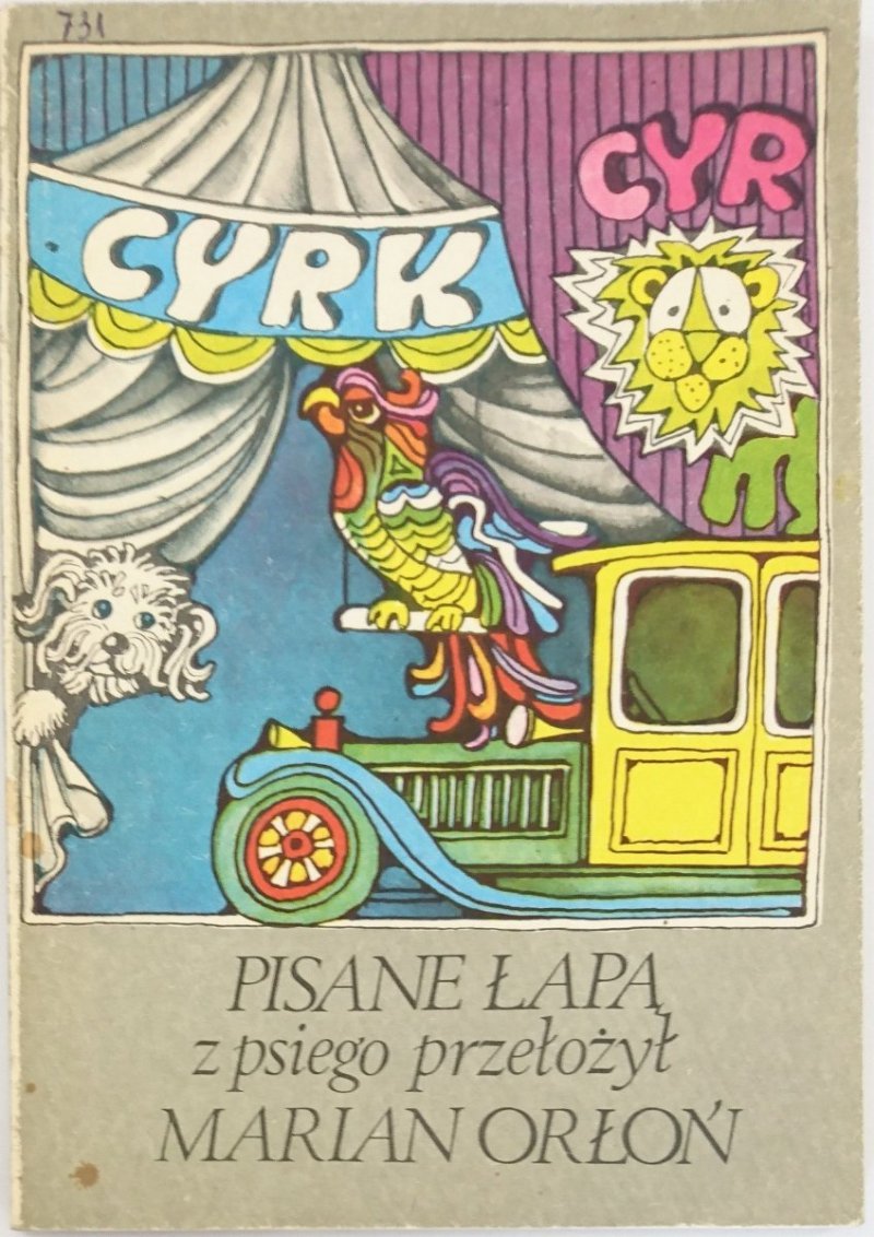 PISANE ŁAPĄ - Marian Orłoń 1984